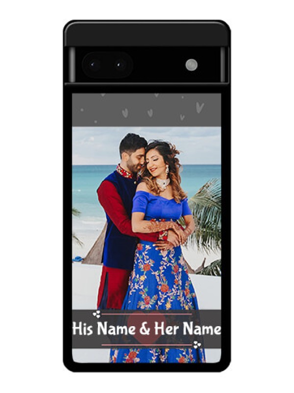 Custom Google Pixel 6A 5G Custom Glass Phone Case - Buy Love Design With Photo Online