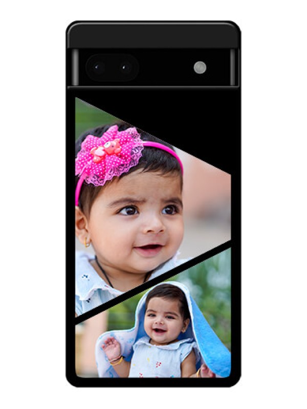 Custom Google Pixel 6A 5G Custom Glass Phone Case - Semi Cut Design