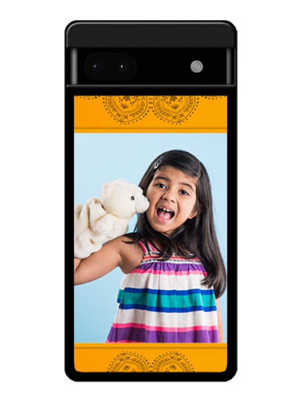 Custom Google Pixel 6A 5G Custom Glass Phone Case - Photo Wedding Design