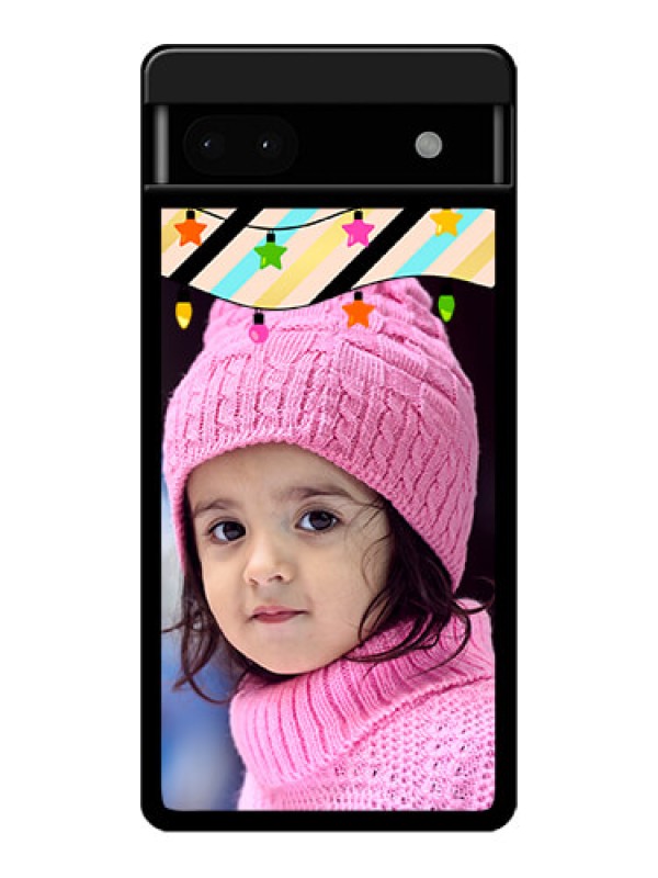 Custom Google Pixel 6A 5G Custom Glass Phone Case - Lights Hanging Design