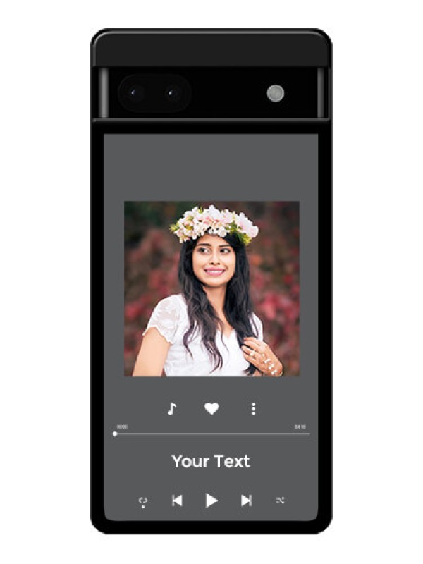 Custom Google Pixel 6A 5G Custom Glass Phone Case - Play The Music Design