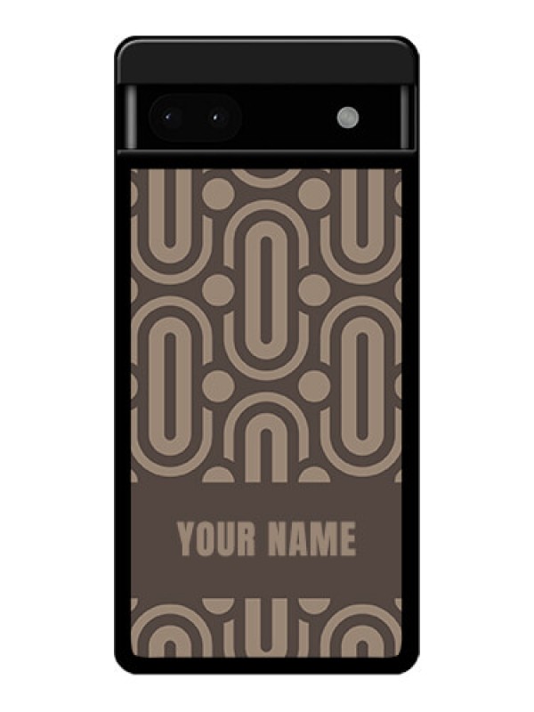 Custom Google Pixel 6A 5G Custom Glass Phone Case - Captivating Zero Pattern Design