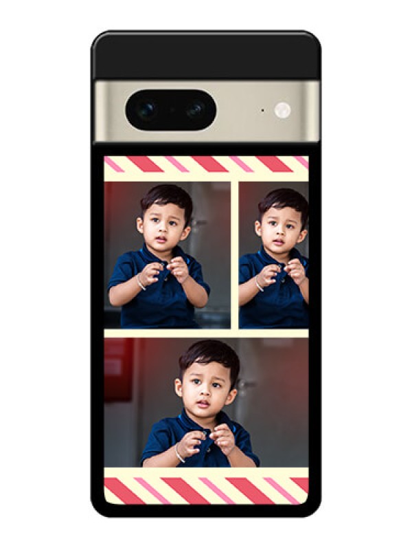 Custom Google Pixel 7 5G Custom Glass Phone Case - Picture Upload Mobile Case Design