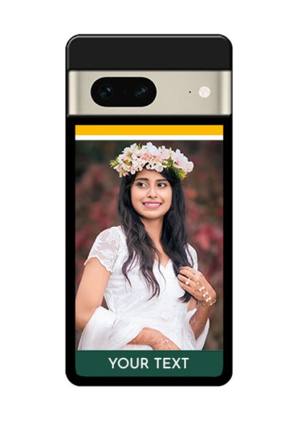 Google Pixel 7 5G Custom Glass Phone Case - Love You Design