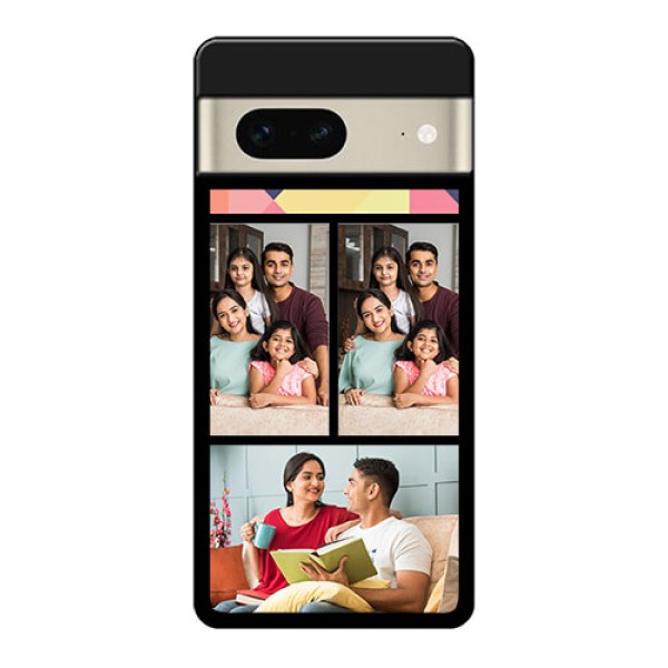 Google Pixel 7 5G Custom Glass Phone Case - Bulk Pic Upload Design