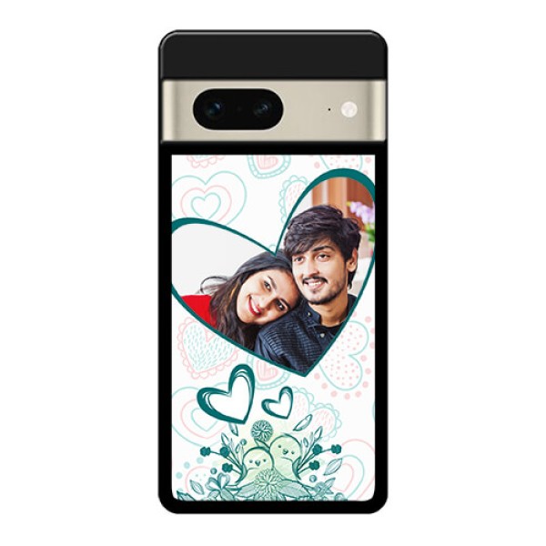 Google Pixel 7 5G Custom Glass Phone Case - Premium Couple Design