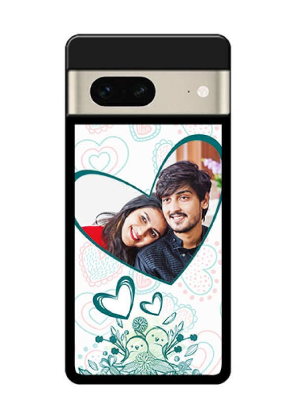 Google Pixel 7 5G Custom Glass Phone Case - Premium Couple Design