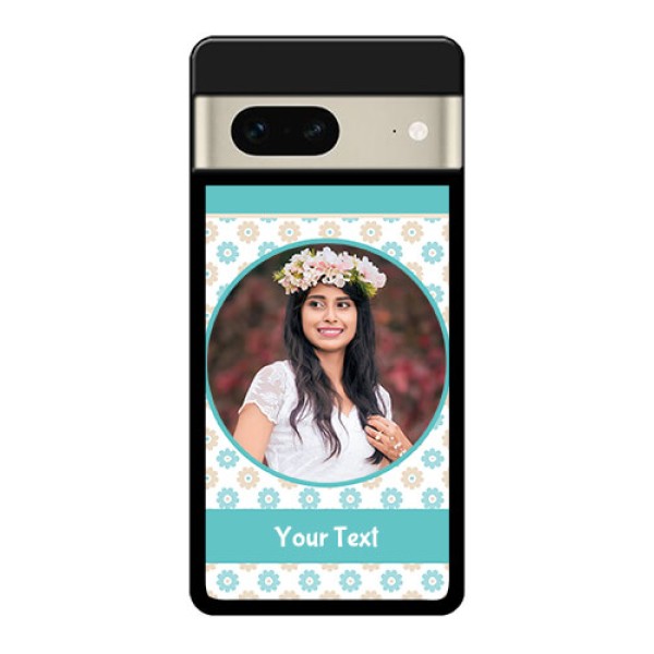 Google Pixel 7 5G Custom Glass Phone Case - Beautiful Flowers Design