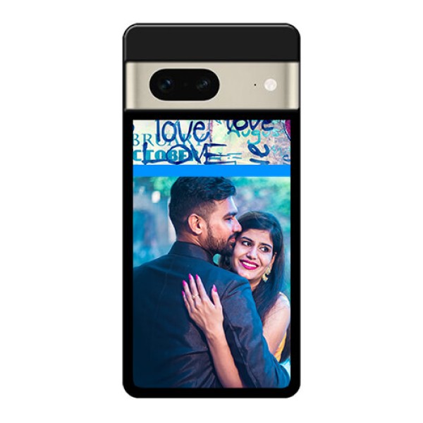 Google Pixel 7 5G Custom Glass Phone Case - Colorful Love Design