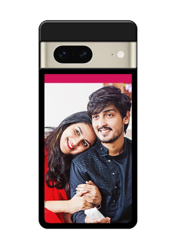 Google Pixel 7 5G Custom Glass Phone Case - Anniversary Cover Design