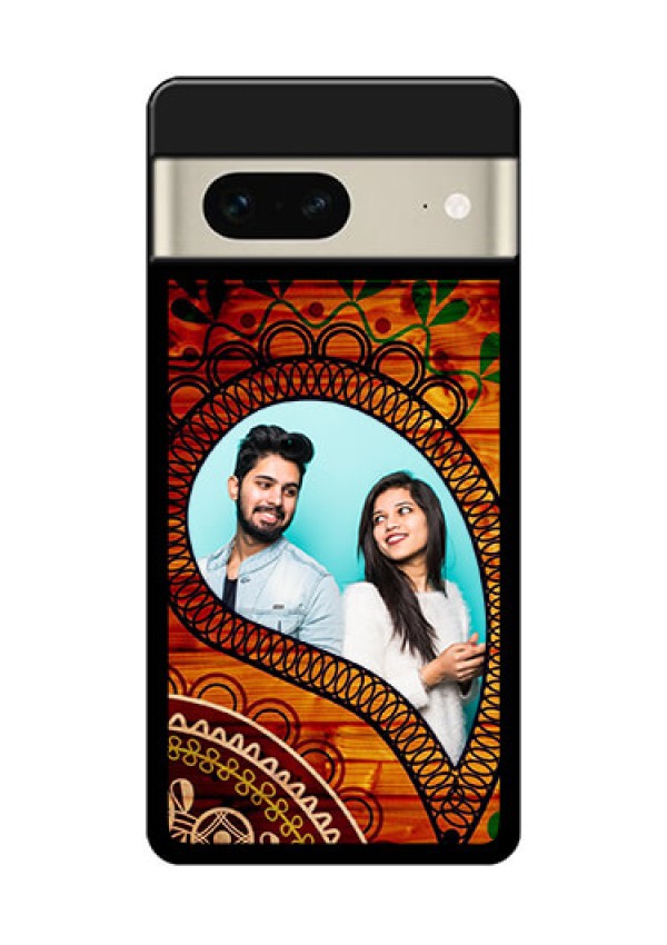 Google Pixel 7 5G Custom Glass Phone Case - Abstract Colorful Design