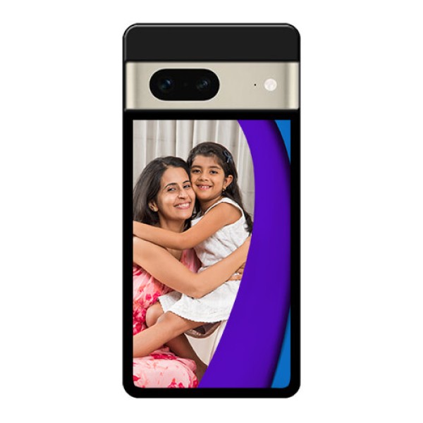 Google Pixel 7 5G Custom Glass Phone Case - Simple Pattern Design