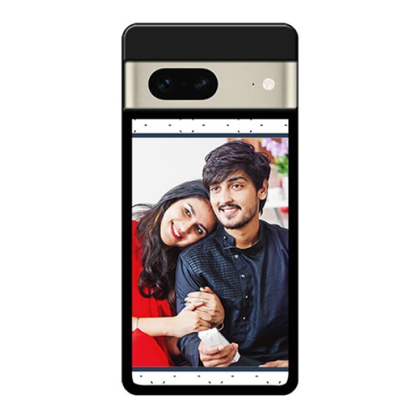 Google Pixel 7 5G Custom Glass Phone Case - Premium Dot Design