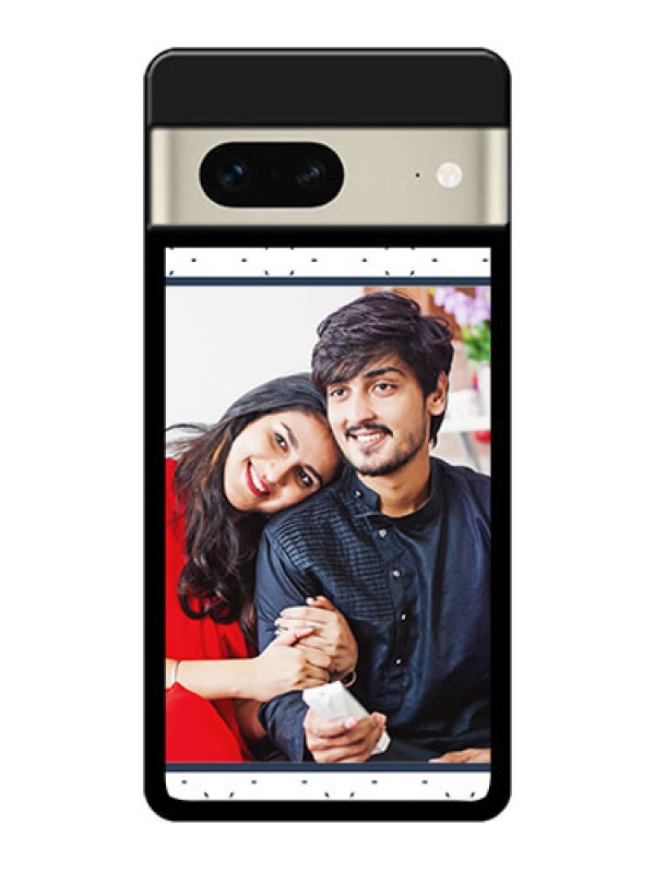 Custom Google Pixel 7 5G Custom Glass Phone Case - Premium Dot Design