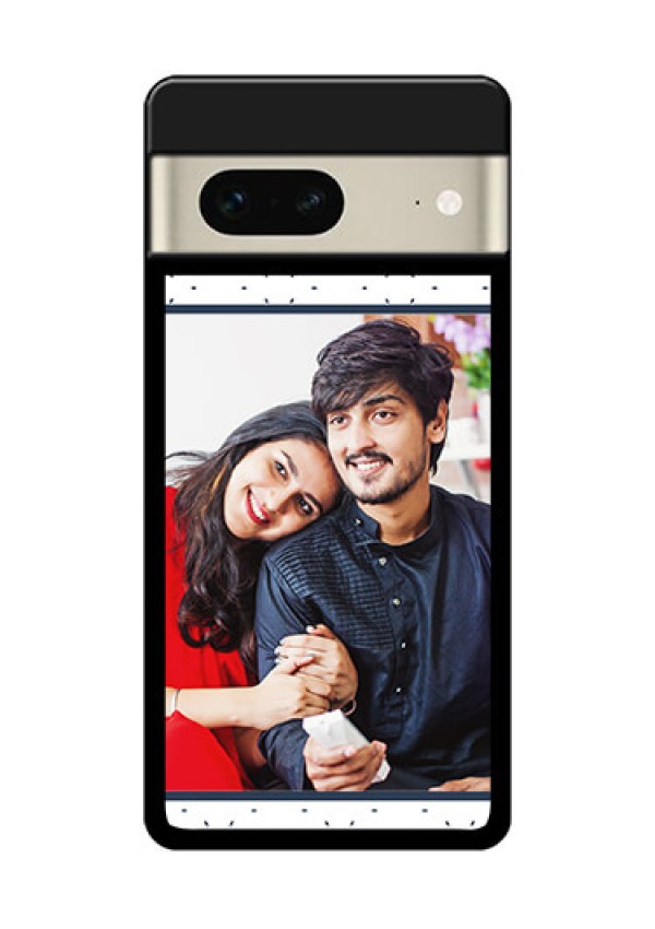 Google Pixel 7 5G Custom Glass Phone Case - Premium Dot Design