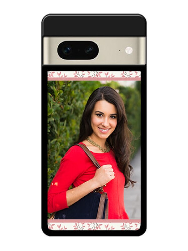 Custom Google Pixel 7 5G Custom Glass Phone Case - Stunning Floral Design