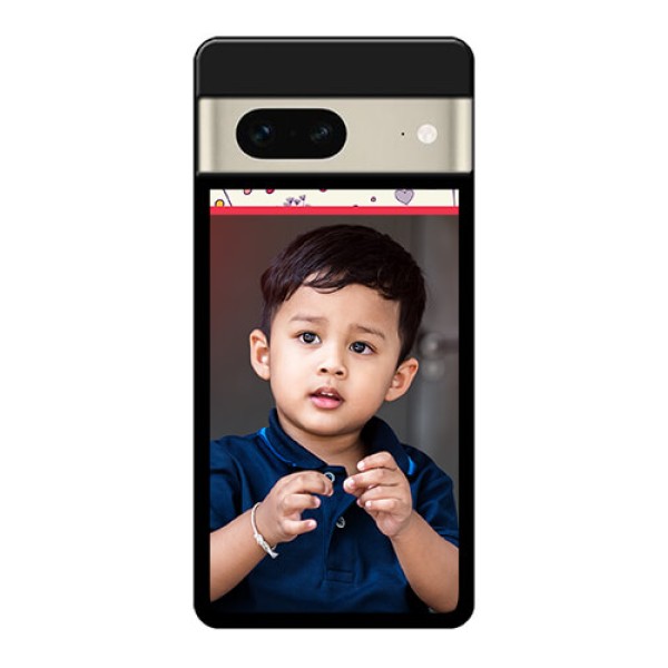 Google Pixel 7 5G Custom Glass Phone Case - Premium Floral Design