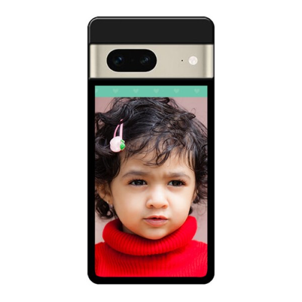 Google Pixel 7 5G Custom Glass Phone Case - Lovers Picture Design
