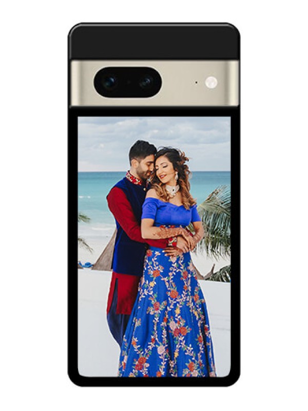 Custom Google Pixel 7 5G Custom Glass Phone Case - Upload Full Picture Design