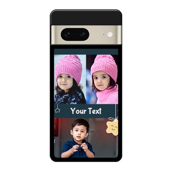 Google Pixel 7 5G Custom Glass Phone Case - Hanging Stars Design