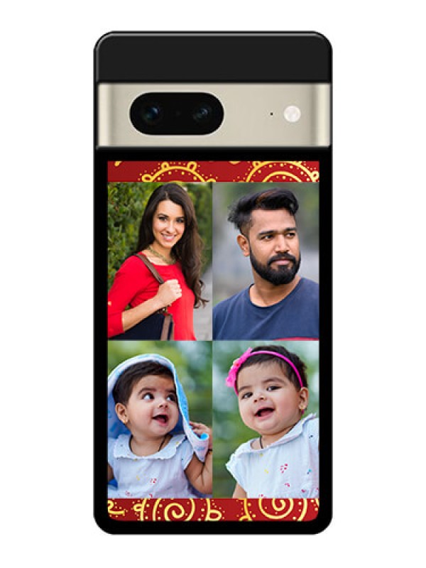 Custom Google Pixel 7 5G Custom Glass Phone Case - 4 Image Traditional Design