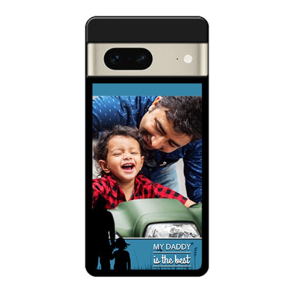 Google Pixel 7 5G Custom Glass Phone Case - Best Dad Design