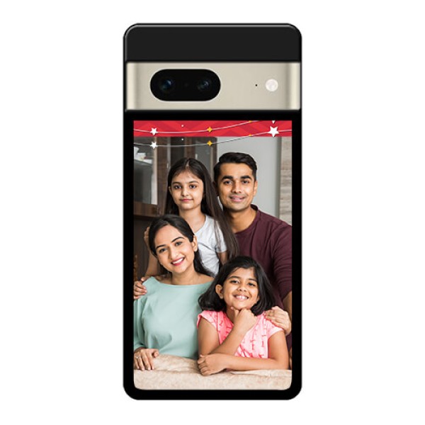 Google Pixel 7 5G Custom Glass Phone Case - Happy Family Design
