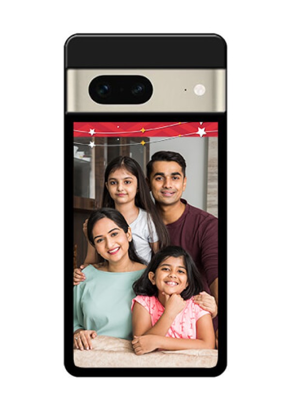 Google Pixel 7 5G Custom Glass Phone Case - Happy Family Design