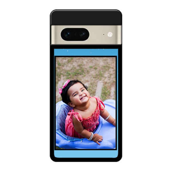 Google Pixel 7 5G Custom Glass Phone Case - Wave Pattern Colorful Design