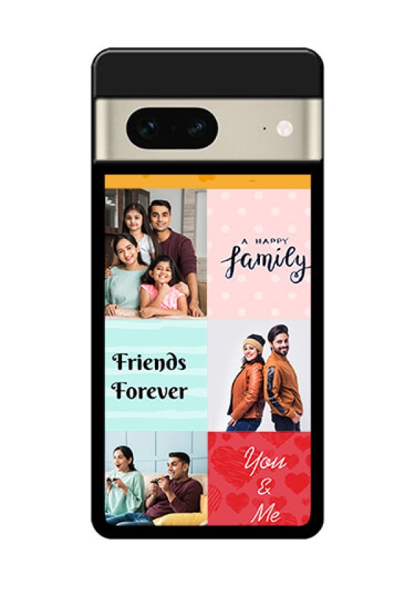 Google Pixel 7 5G Custom Glass Phone Case - Images With Quotes Design