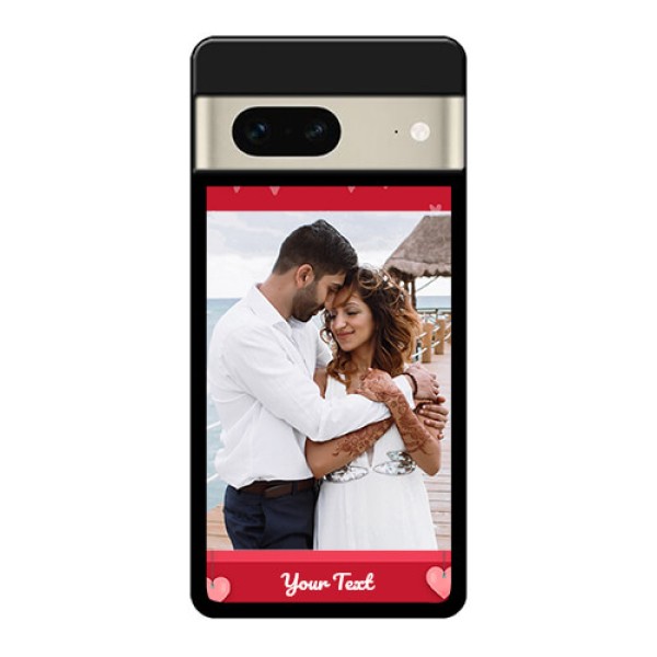 Google Pixel 7 5G Custom Glass Phone Case - Valentines Day Design