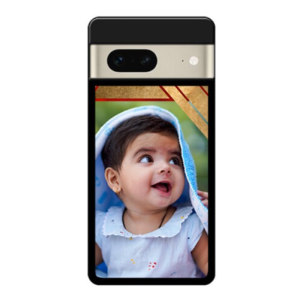 Google Pixel 7 5G Custom Glass Phone Case - Gradient Abstract Texture Design