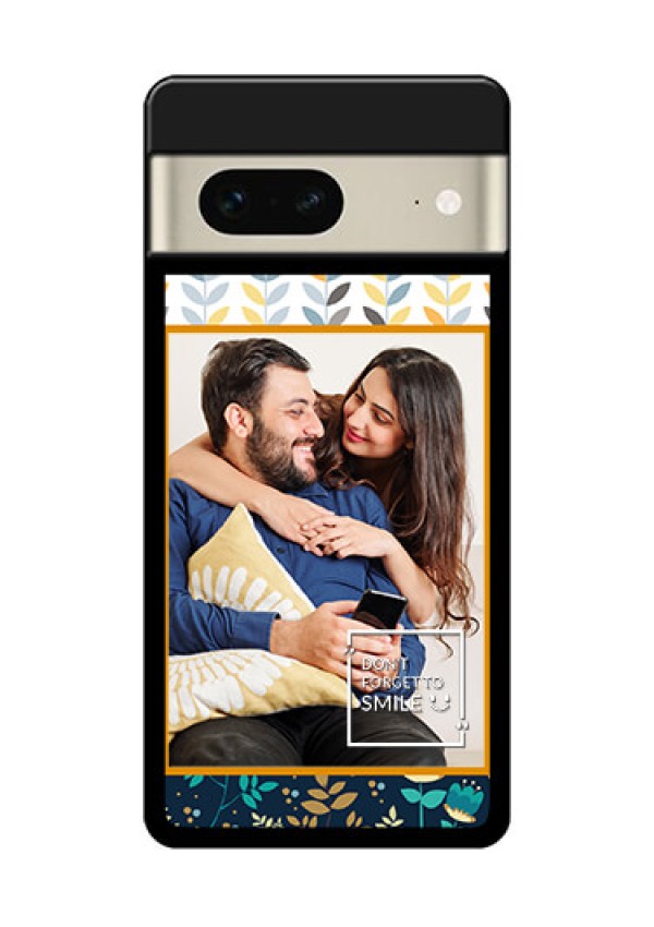 Google Pixel 7 5G Custom Glass Phone Case - Pattern Design