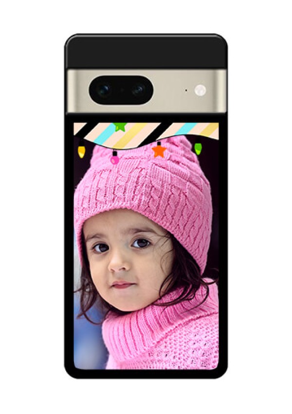 Google Pixel 7 5G Custom Glass Phone Case - Lights Hanging Design