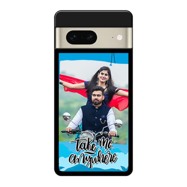 Google Pixel 7 5G Custom Glass Phone Case - Traveller Design