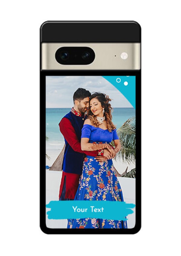 Google Pixel 7 5G Custom Glass Phone Case - Happy Moment Design