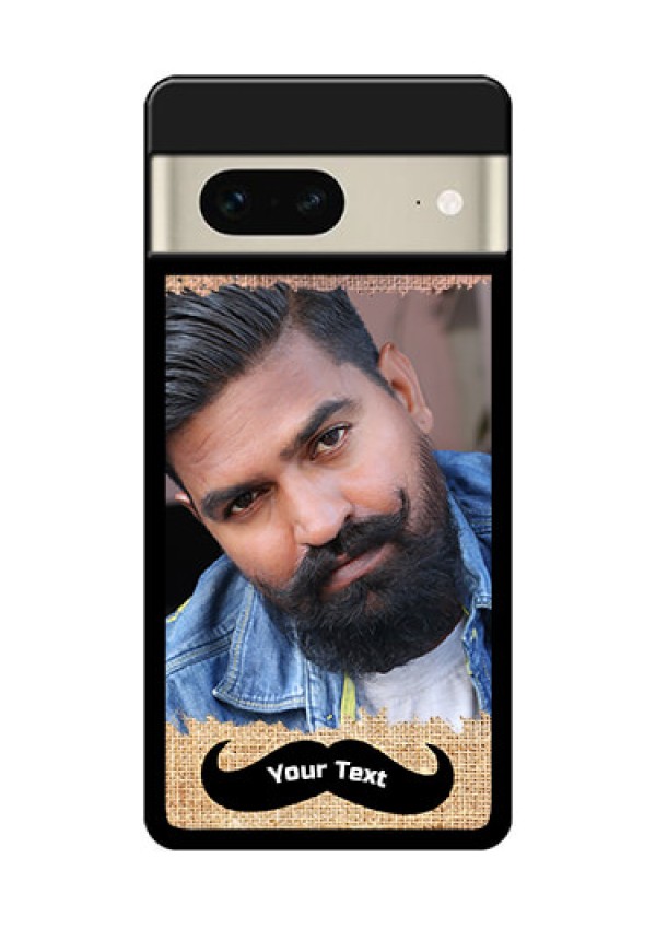 Google Pixel 7 5G Custom Glass Phone Case - With Texture Design