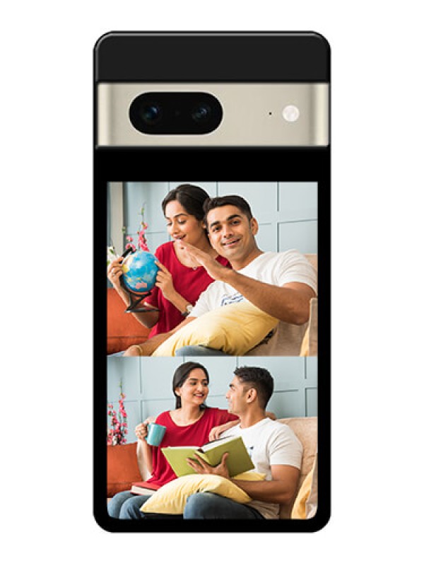 Custom Google Pixel 7 5G Custom Glass Phone Case - 2 Images Design