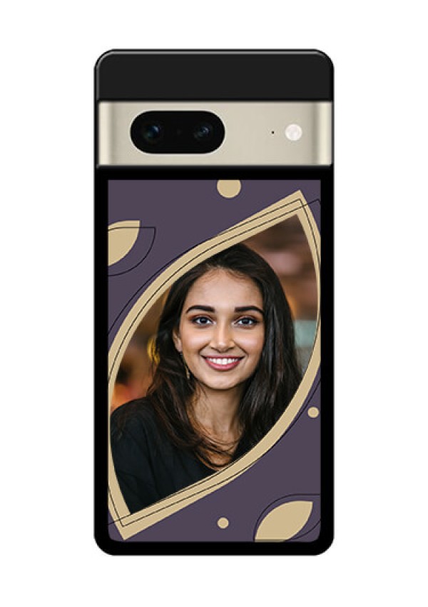 Google Pixel 7 5G Custom Glass Phone Case - Falling Leaf Design