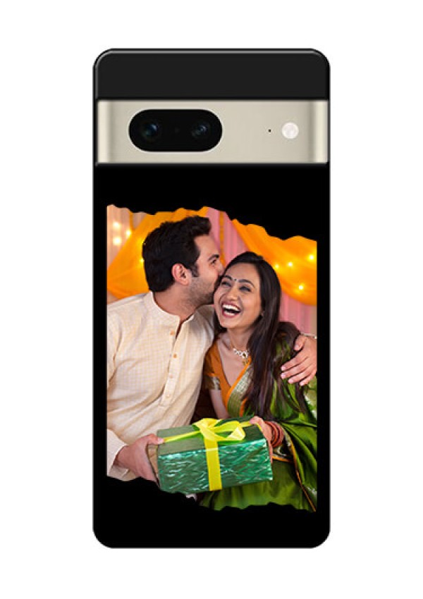 Google Pixel 7 5G Custom Glass Phone Case - Tear - Off Design
