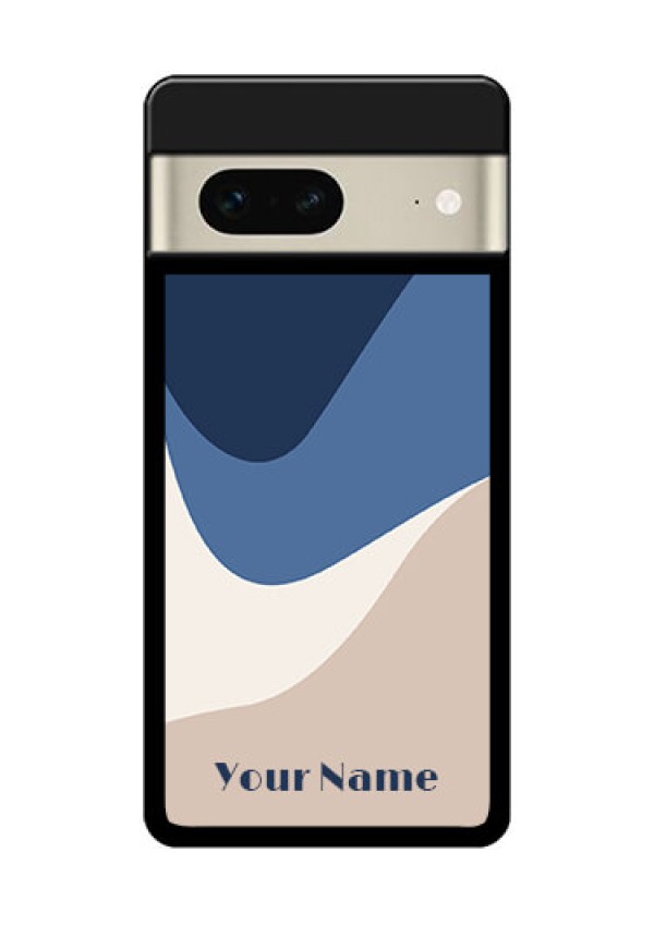Google Pixel 7 5G Custom Glass Phone Case - Abstract Drip Art Design