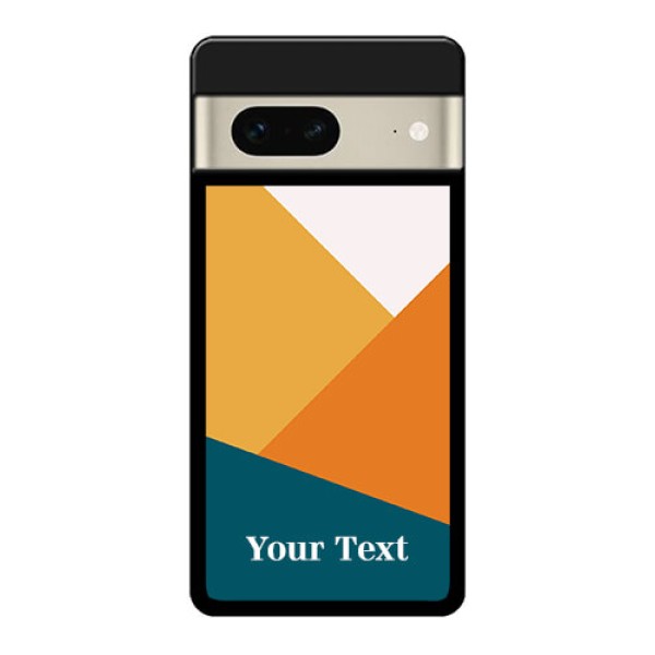 Google Pixel 7 5G Custom Glass Phone Case - Stacked Multi - Colour Design