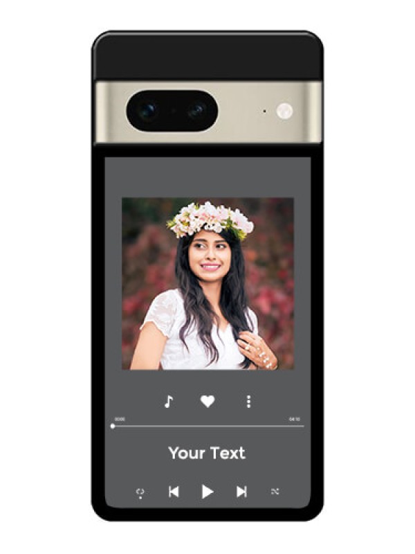 Custom Google Pixel 7 5G Custom Glass Phone Case - Play The Music Design