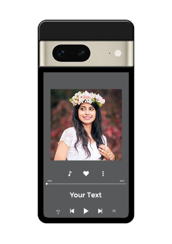 Google Pixel 7 5G Custom Glass Phone Case - Play The Music Design
