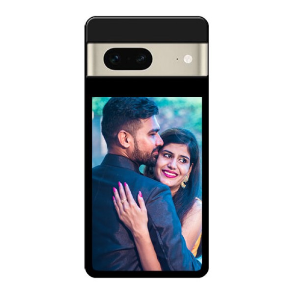Google Pixel 7 5G Custom Glass Phone Case - Upload Full Picture With Custom Color Design