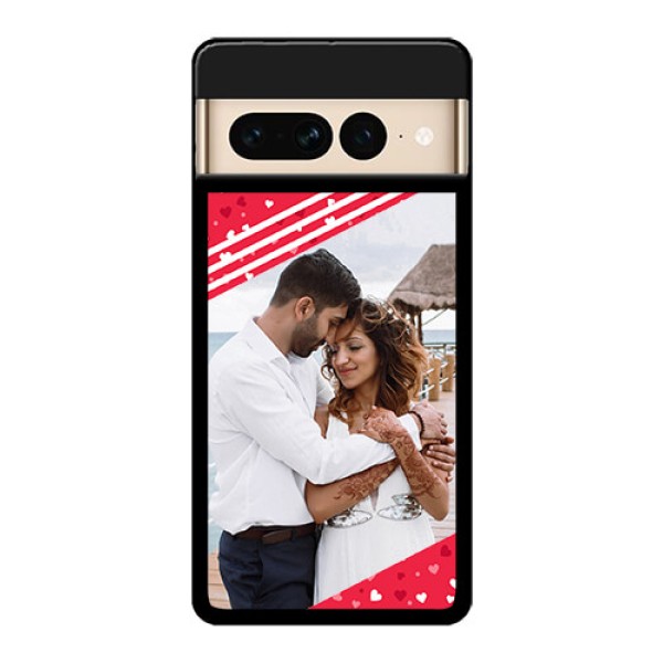 Google Pixel 7 Pro 5G Custom Glass Phone Case - Valentines Gift Design