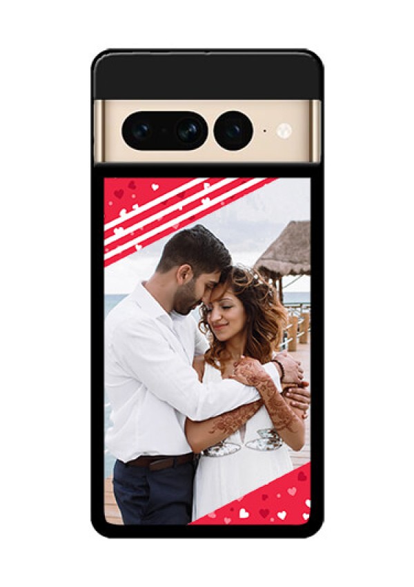 Google Pixel 7 Pro 5G Custom Glass Phone Case - Valentines Gift Design