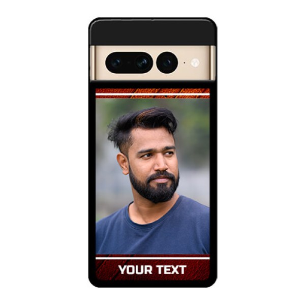 Google Pixel 7 Pro 5G Custom Glass Phone Case - Leather Phone Case Design