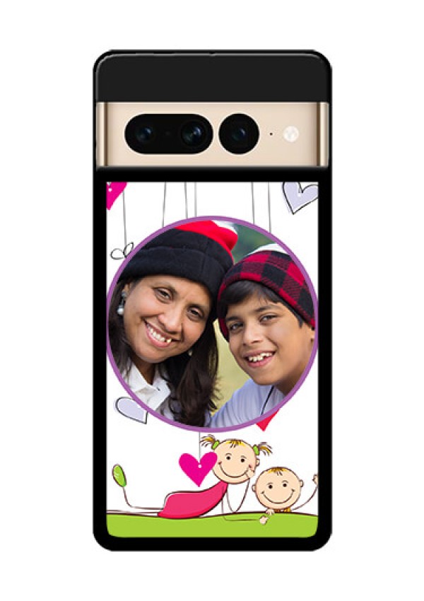 Google Pixel 7 Pro 5G Custom Glass Phone Case - Cute Kids Phone Case Design
