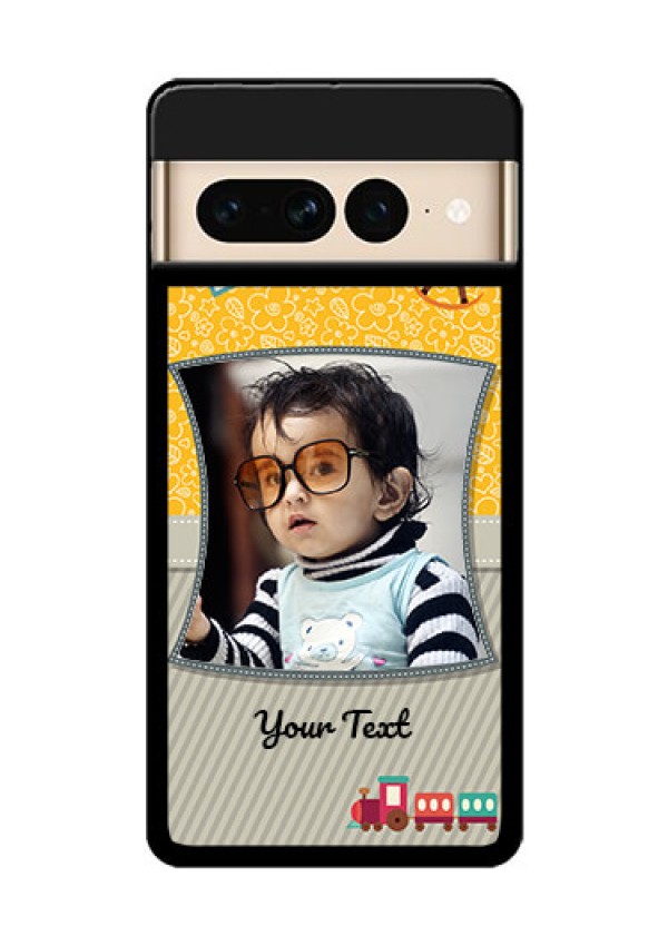 Google Pixel 7 Pro 5G Custom Glass Phone Case - Baby Picture Upload Design